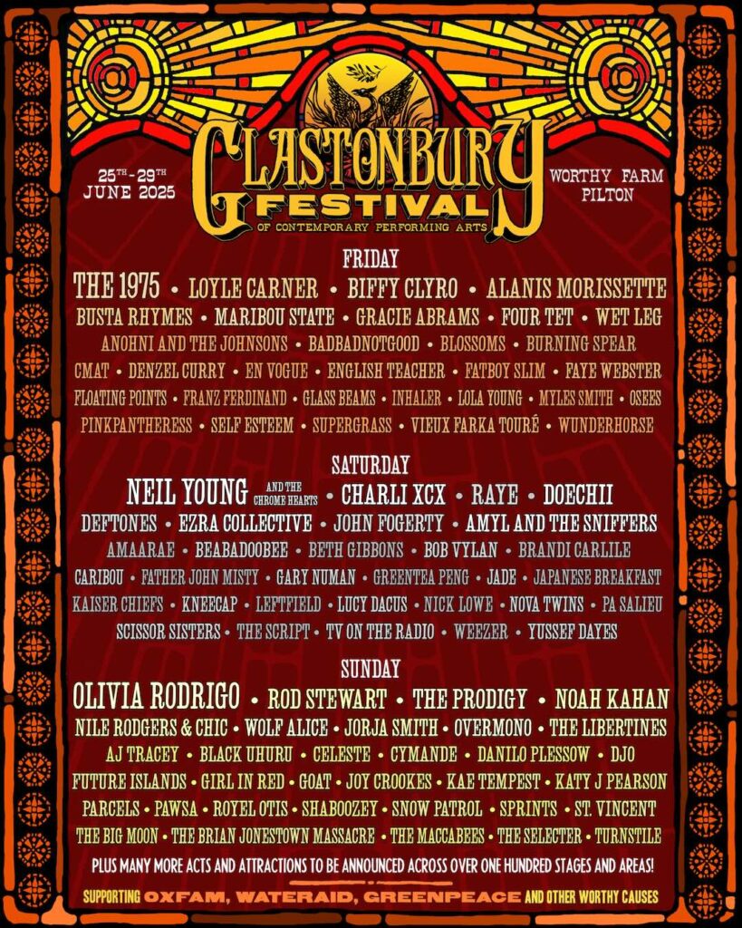 Glastonbury Festival 2025
