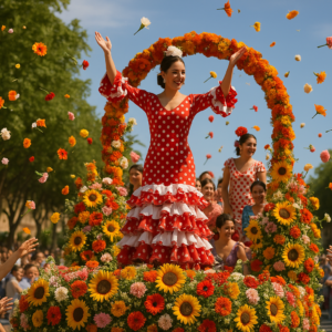 Battle of the Flowers in Cordoba