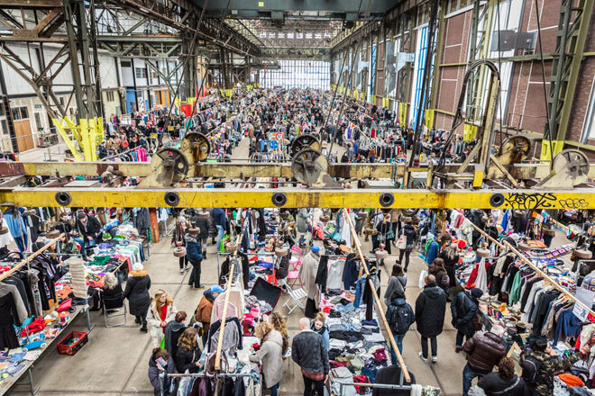 Antique Fairs in the Netherlands: IJ-Hallen Flea Market